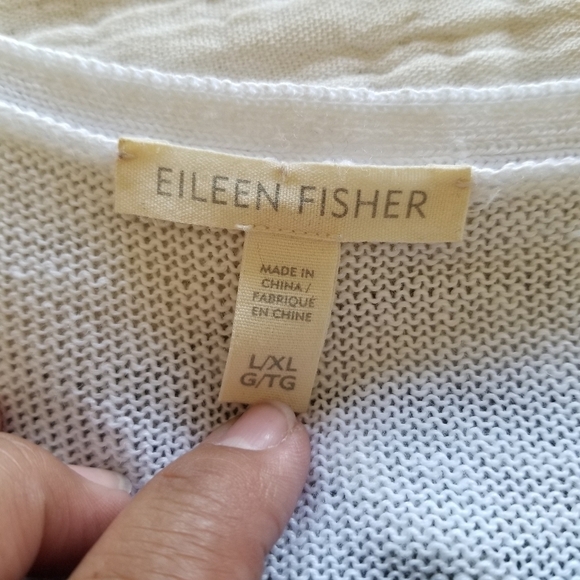 Eileen Fisher | Knit Oversized Top - Picture 3 of 6